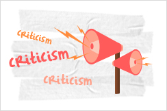 Dealing with criticism
