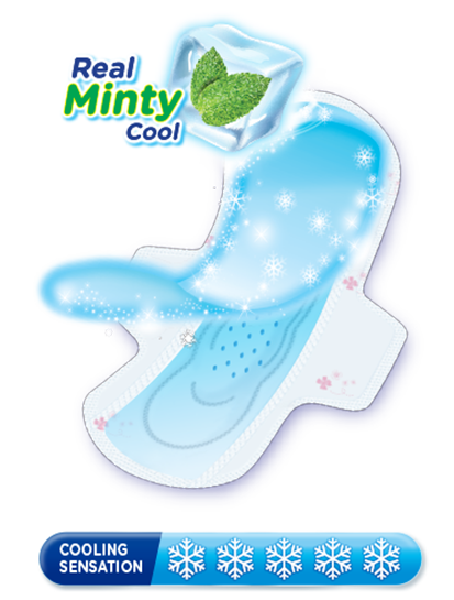 SOFY Cooling Fresh Maxi 26cm (Mint)