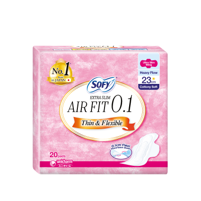 SOFY Air Fit 0.1 Day Ultra Slim 23cm
