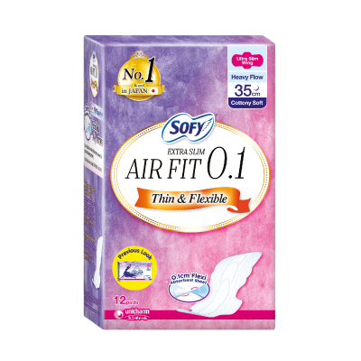SOFY Air Fit 0.1 Night Ultra Slim 35cm
