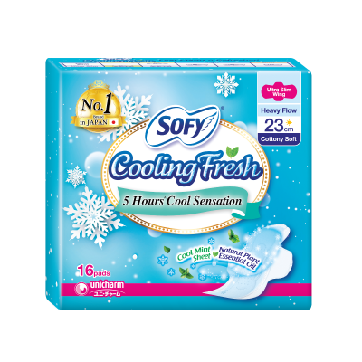 SOFY Cooling Fresh Ultra Slim 23cm (Mint)