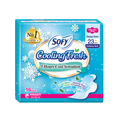 SOFY Cooling Fresh Ultra Slim 23cm (Mint)