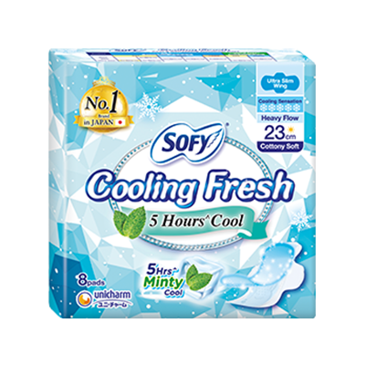 SOFY Cooling Fresh Ultra Slim 23cm (Mint)